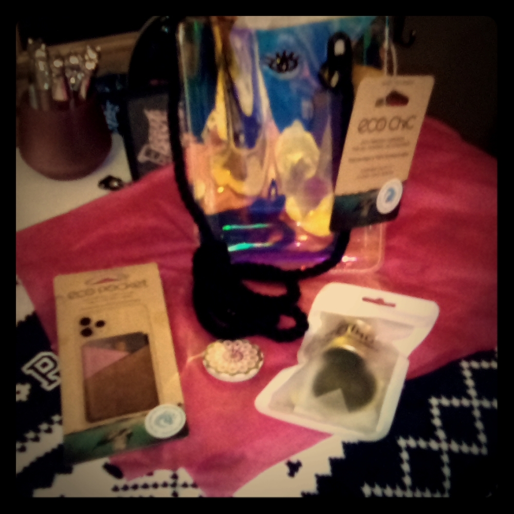 Eco Chic bag with accessories, brand new!!!